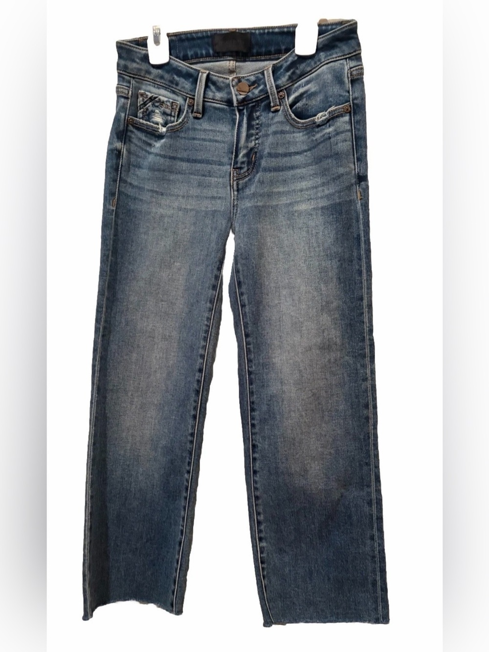 Buckle Black Classic cropped Straight-Leg Blue Jeans women’s 24 x 28